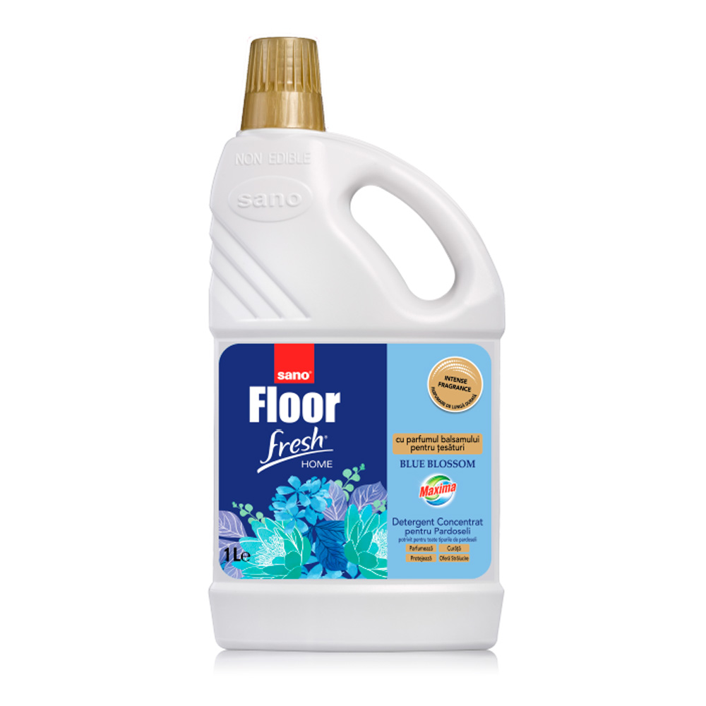 Detergent concentrat de pardoseli  Sano Floor Fresh Home Blue Blossom  1 L